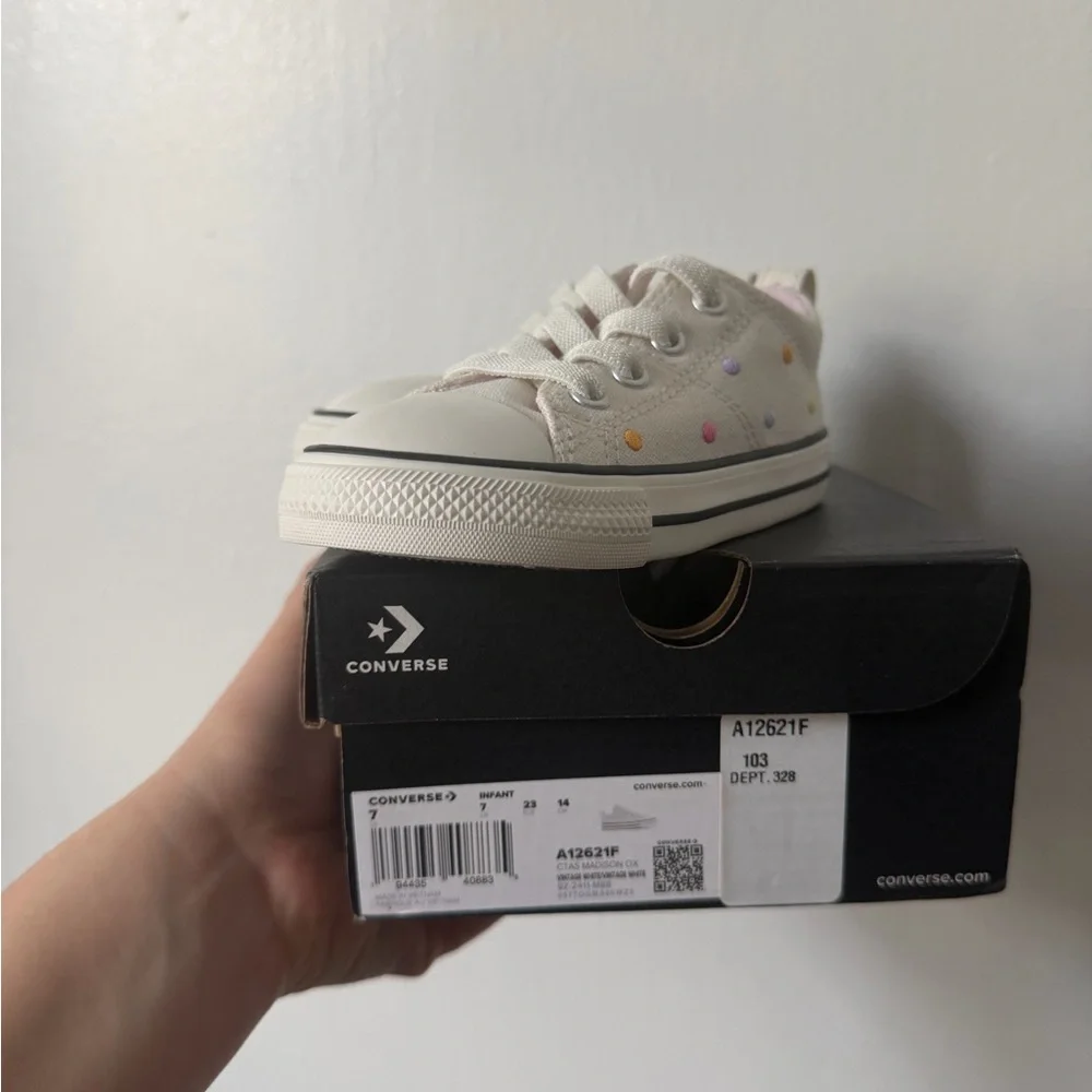 Converse Kids' Sneakers with Multicolor Dots